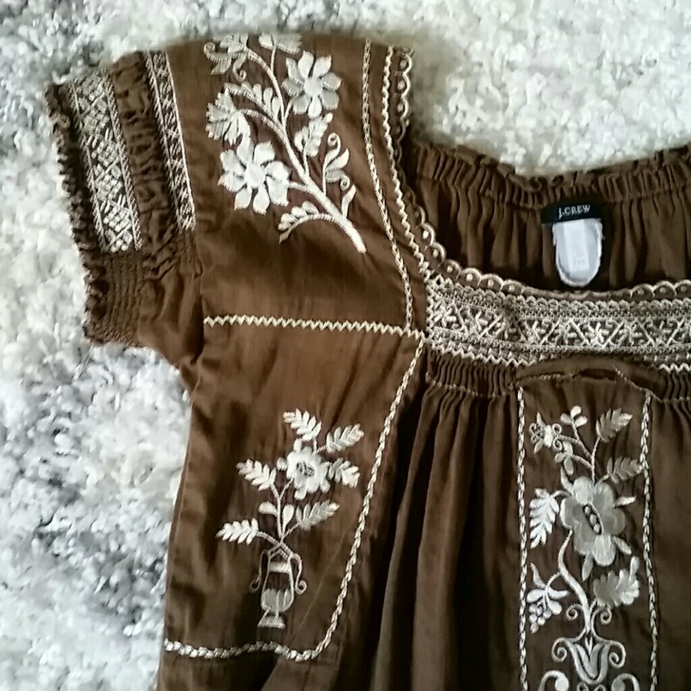J.Crew Boho Top - Picture 3 of 5